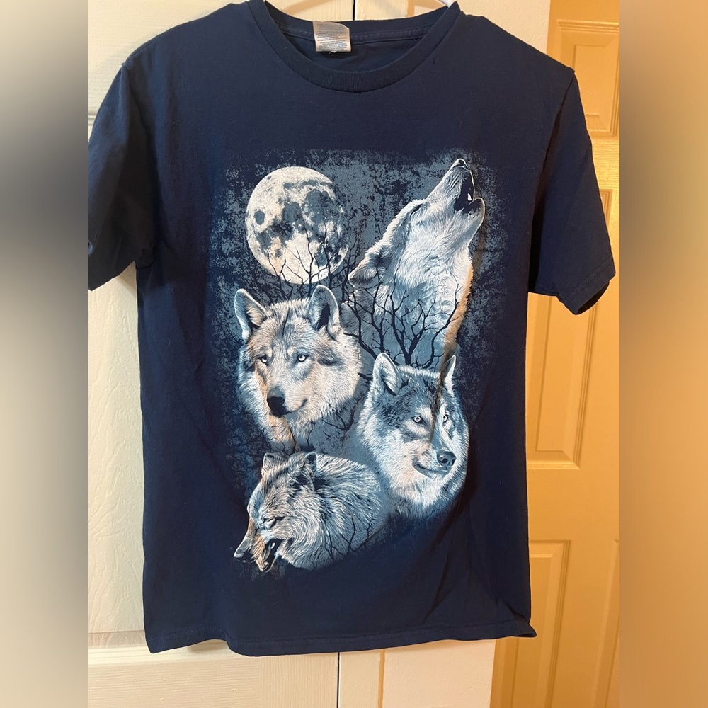 Vintage Wolfs T-Shirt - Sz S